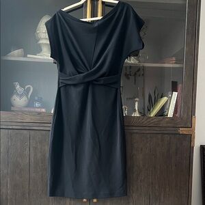 Gibson Latimer Black Midi Dress